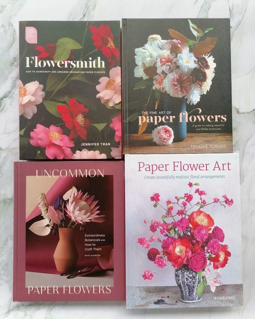 Guidebooks on Crepe Paper Flower Art and Craft – Iris Flower Artstyle